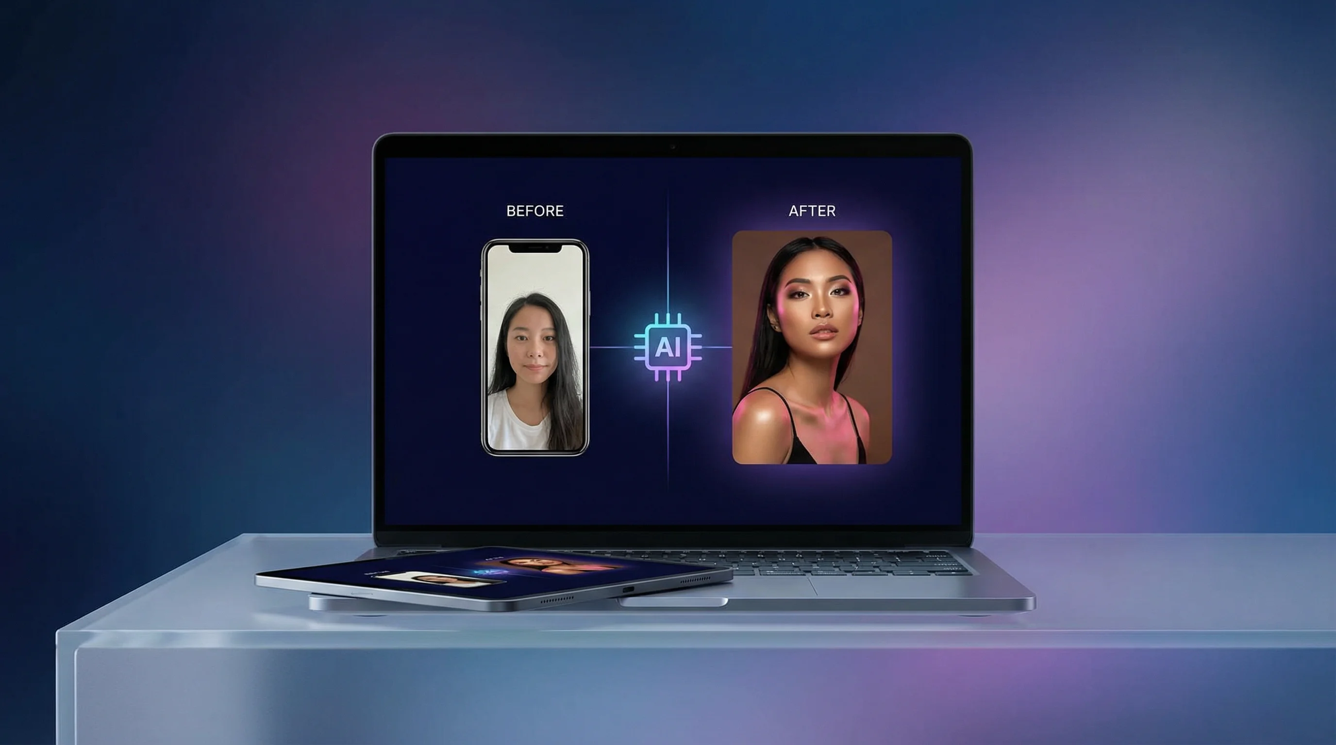 AI Selfie Generator example