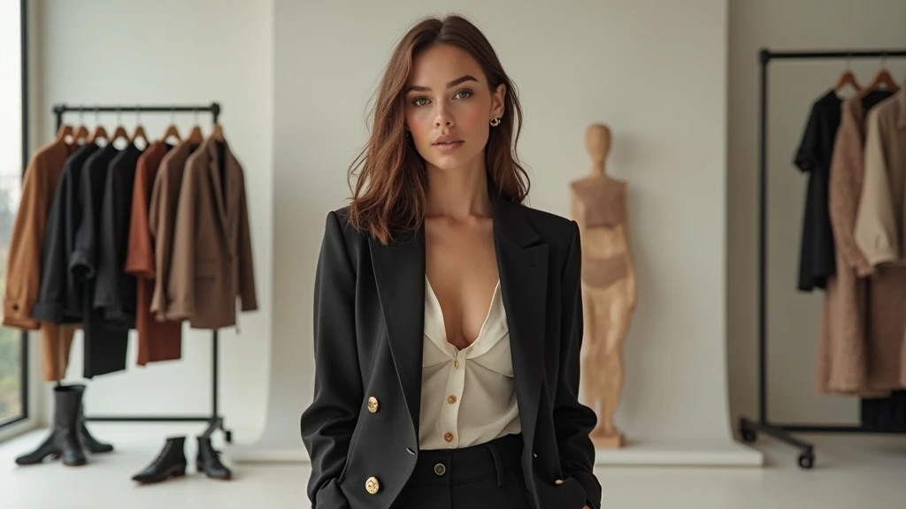 AI fashion model generator example for clothing campaign photos